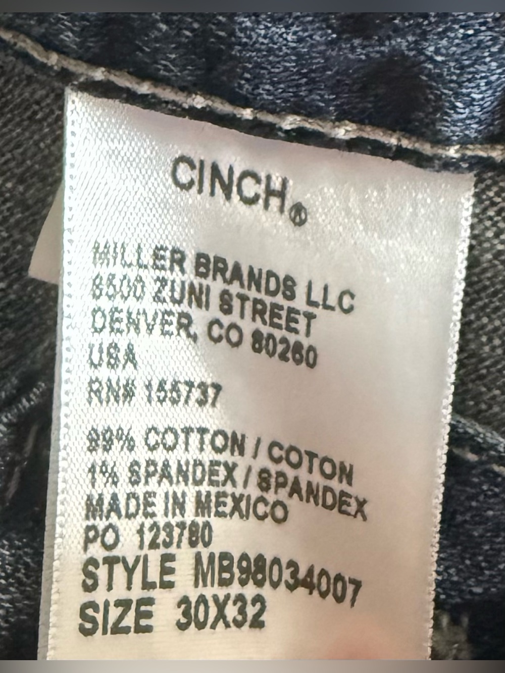 Cinch Silver Label - Picture 3 of 3
